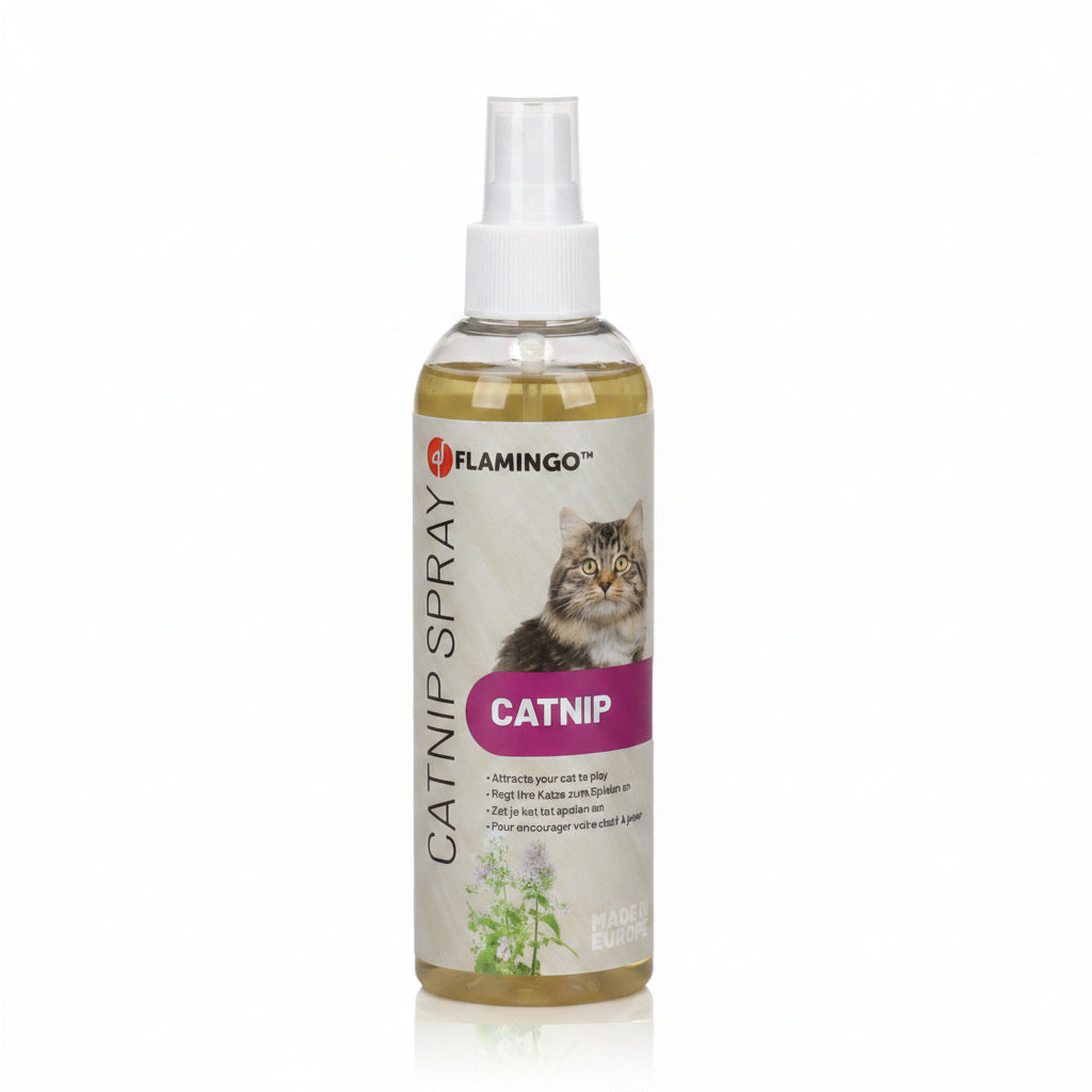 Flamingo catnip spray for cats, 250 ml bottle