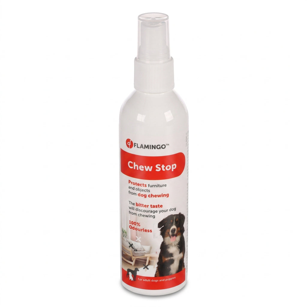 Flamingo Dajak odourless anti chew bitter spray for puppies 120 millilitres