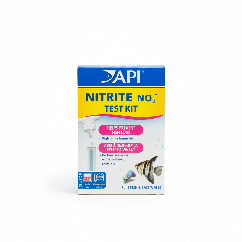 Nitrite NO2 aquarium water test kit box for 180 tests