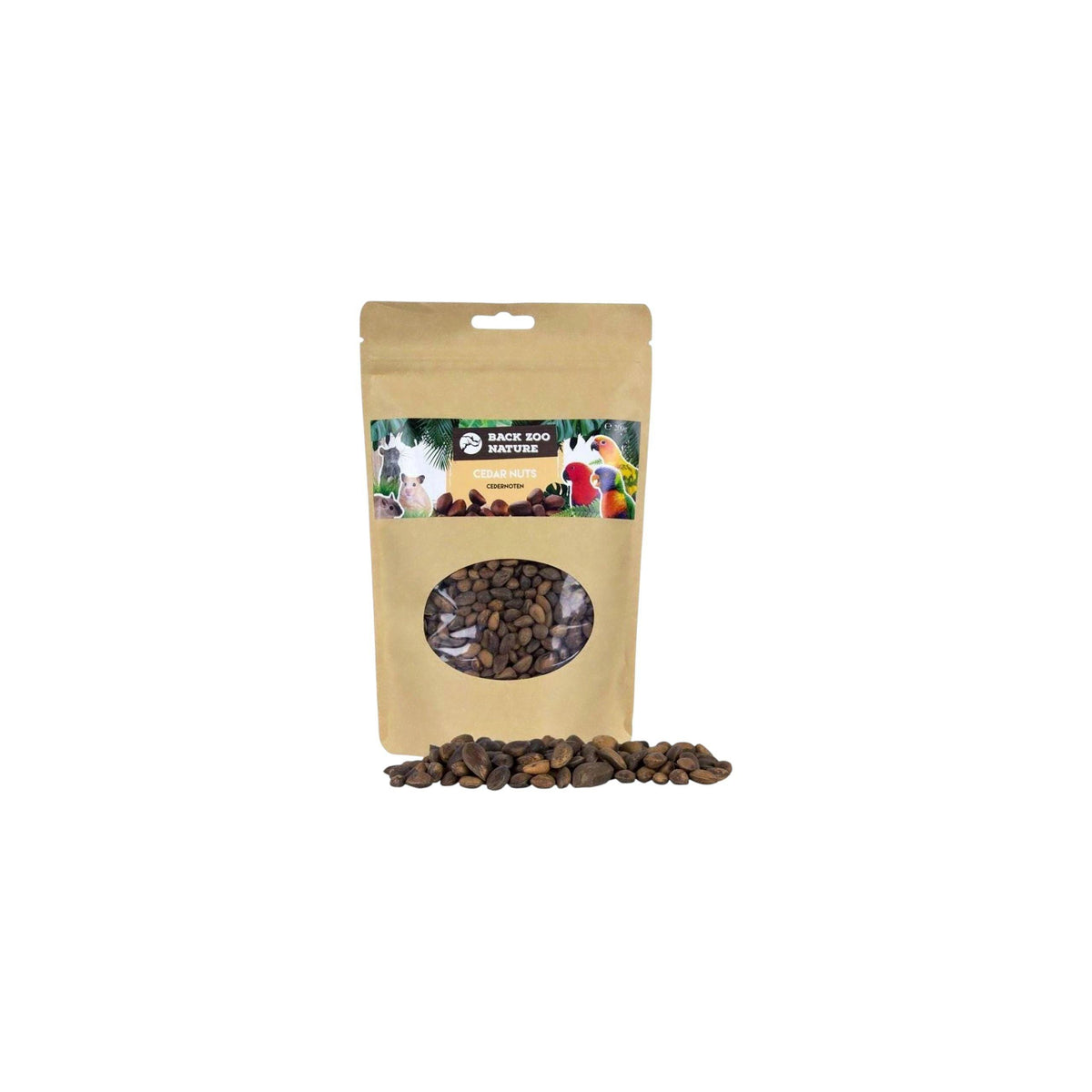 Back Zoo Nature Cedar Nuts 200 gram Parrot Bird Treats
