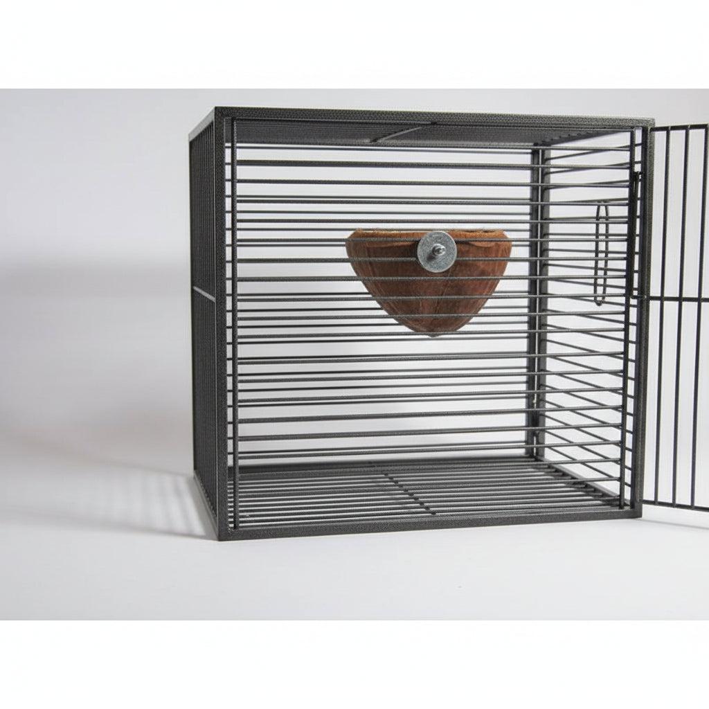 Back Zoo Nature Bird & Parrot Coconut Feeding Dish