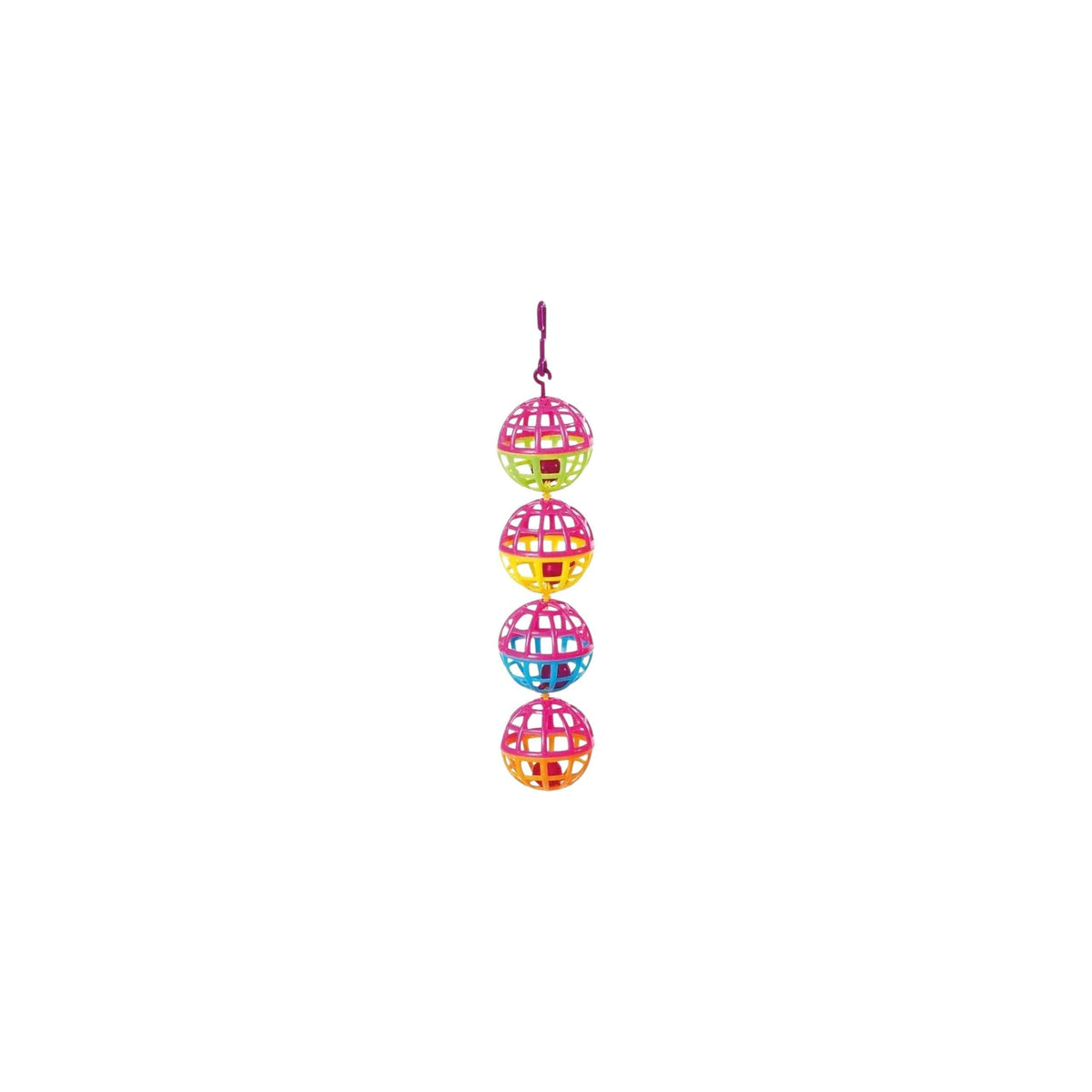 Bird Plastic Balls, 18cm Bird - Parrot Toy