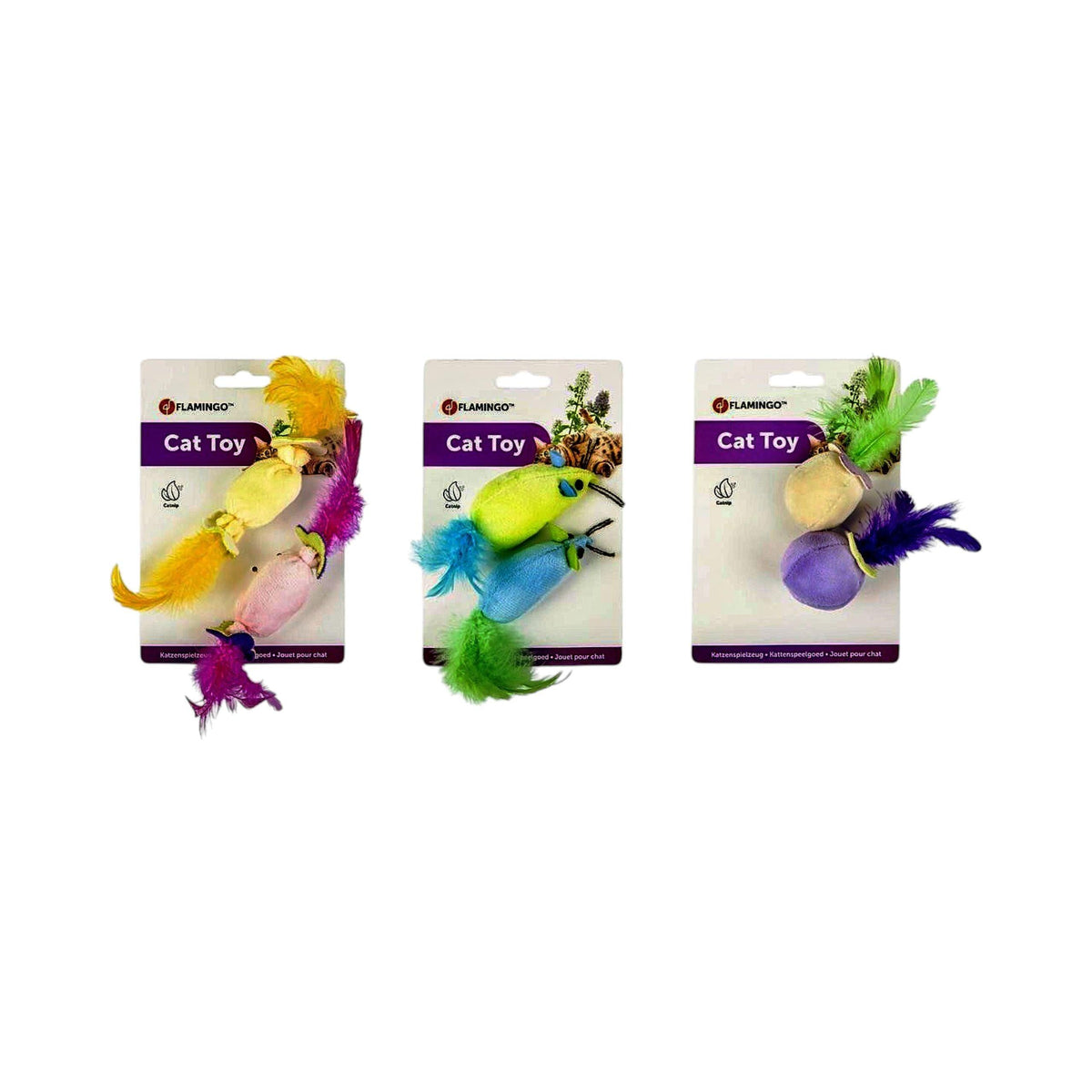Cat Toy Kitten Kidz Ball & Roll Or Mouse
