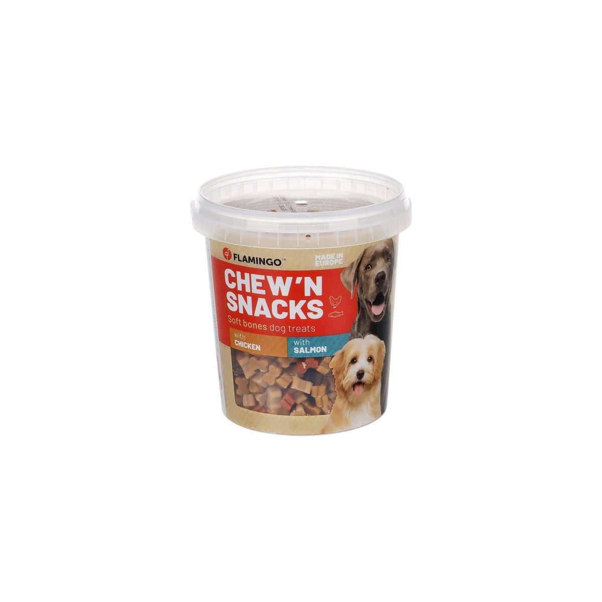 Chew'n Snack Biscuit with chicken & beef & fish Mix 500g Dog Treats