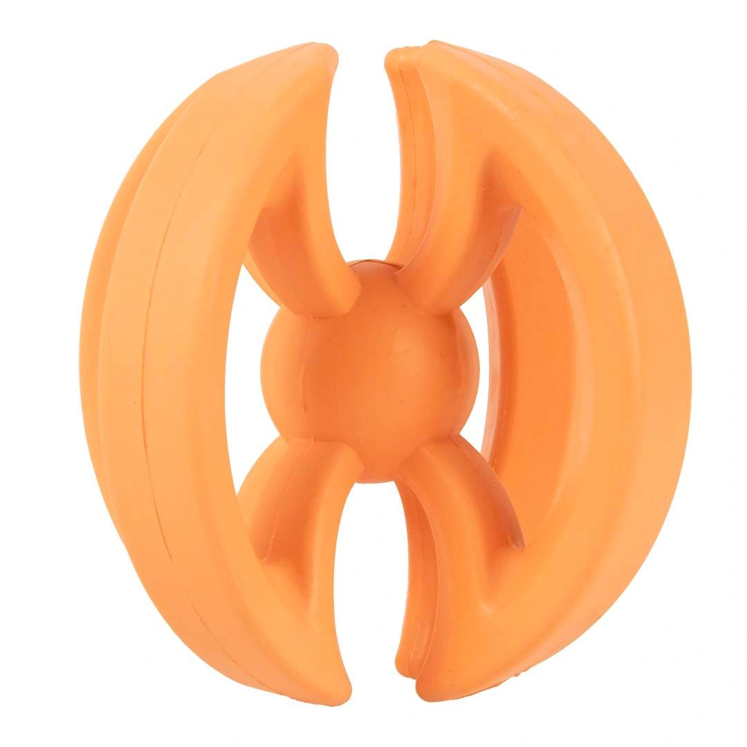EBI Tumble Tug Toy Orange Durable Dog Interactive Play Toy