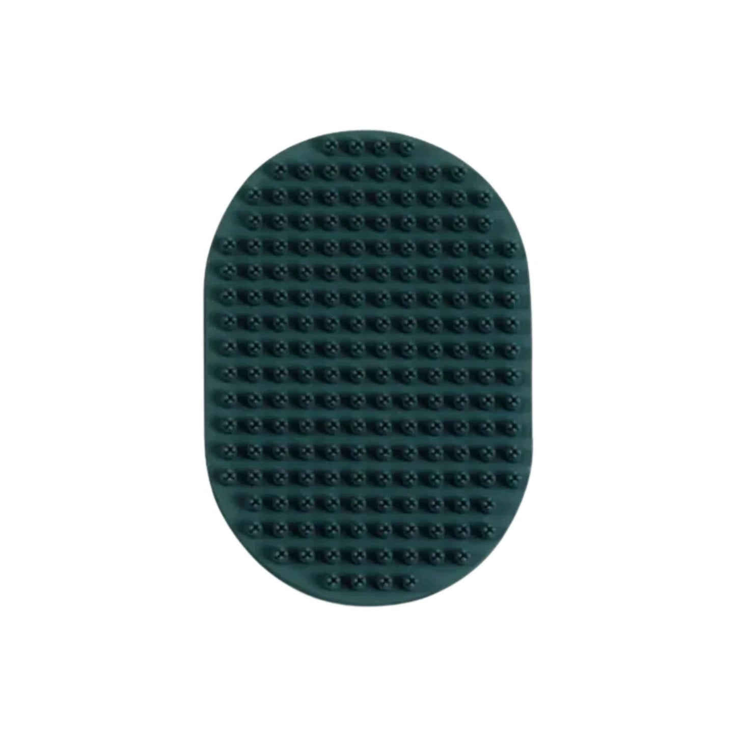 Flamingo Lotus Rubber Grooming Brush | Short Hair Pets 13x9cm
