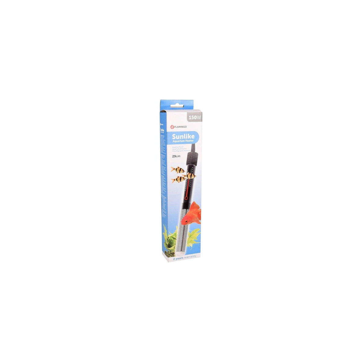 Heater Sunlike Black Aquarium Heater 150w 4cm x 5cm x 32.5cm