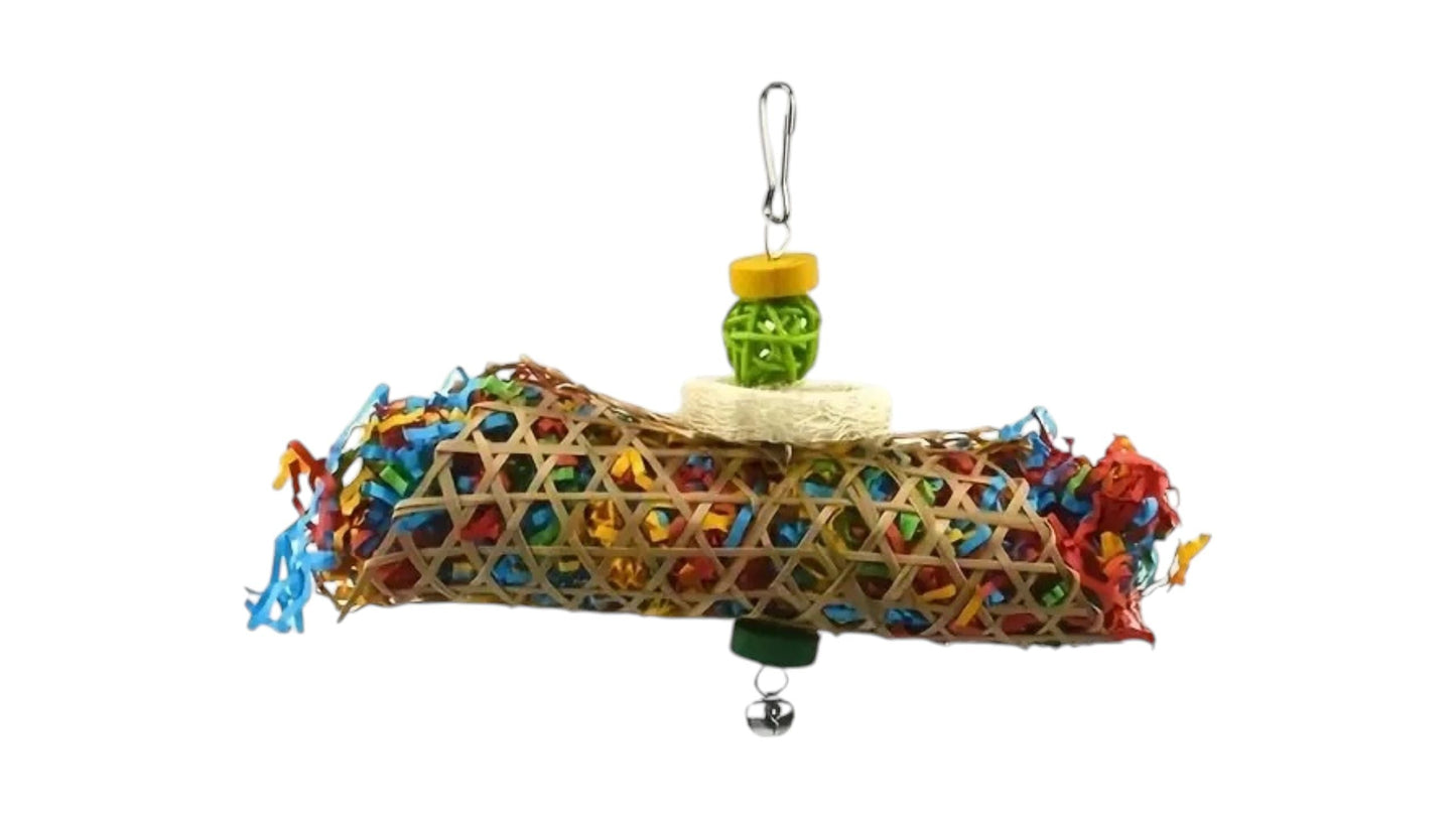 Horizontal Paper Pull Toy For Birds & Parrots Bird - Parrot Toy