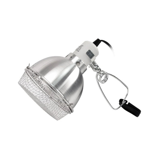 Reptile Basking Lamp Dome With Basket Grid & Clamp 150W max E27