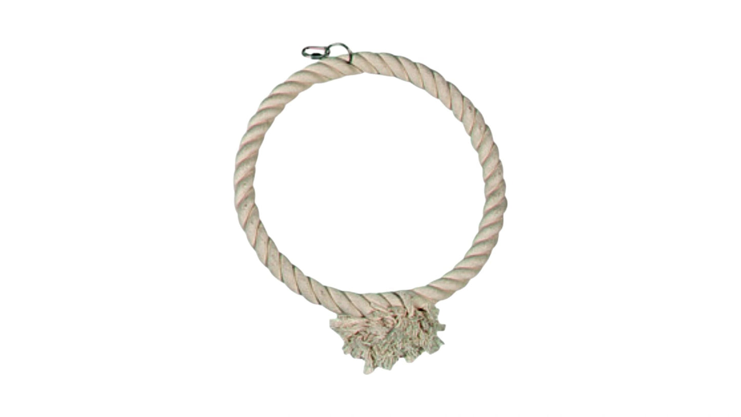 Ring & Rope Hanger 1 Ring Bird - Parrot Toy