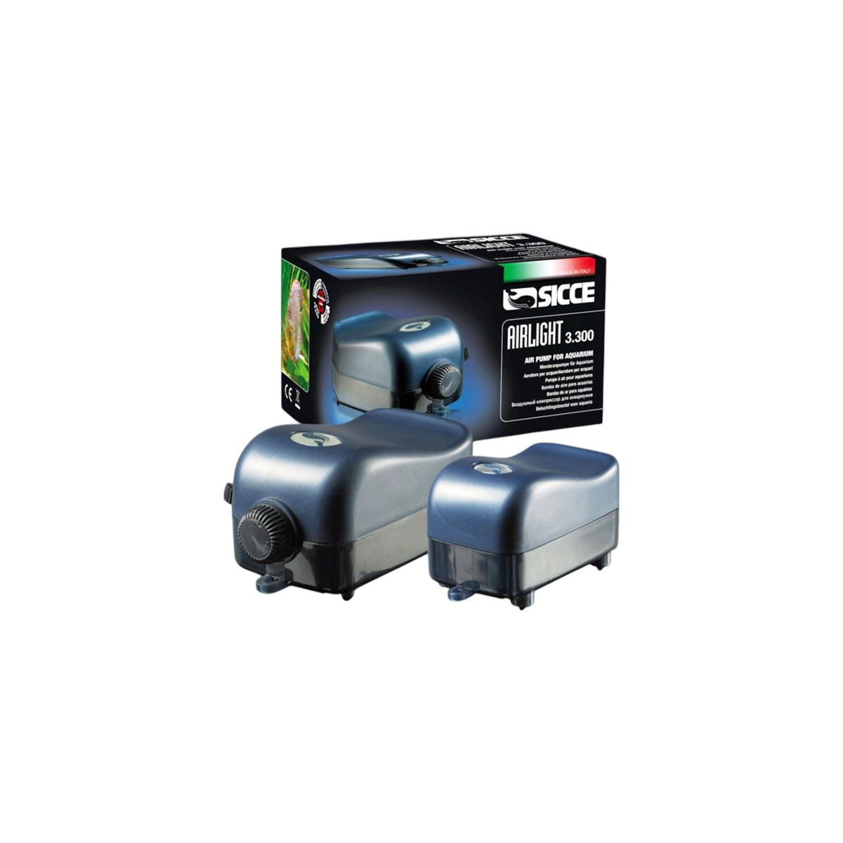 Sicce Silent Aquarium Air Pump Airlight 3300