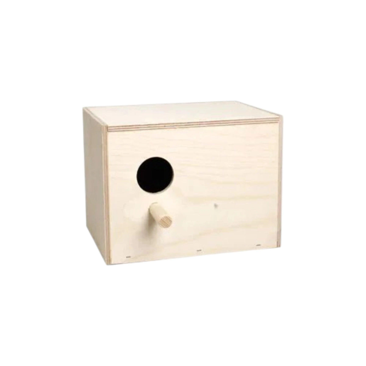 Small Parakeets Nest Box, Horizontal