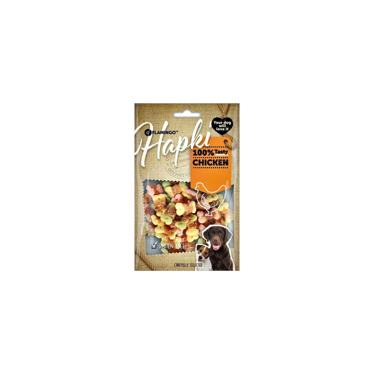 Snacks Hapki Biscuit with chicken Mix 85g Dog Treats