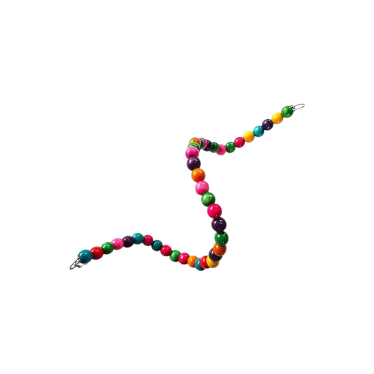 Wood Bead Swing Toys & Climbing Ladder Bird - Parrot Toy