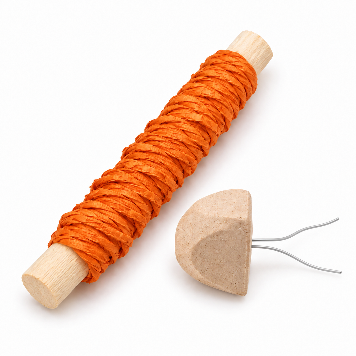 Cage Stone & 11 cm Wrapped Chew Set for Small Rodents