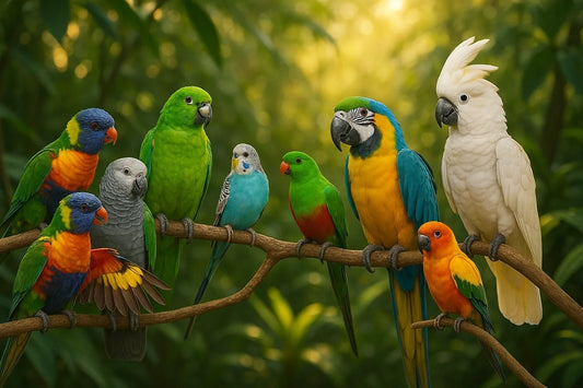 Top 10 Parrot Species: Best Pet Parrots That Can Learn to Talk!