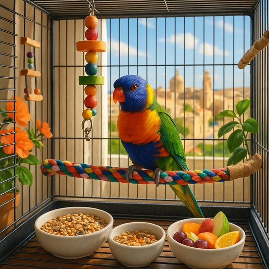 Top 5 Bird Supplies Every Parrot Owner in Malta Should Have.
