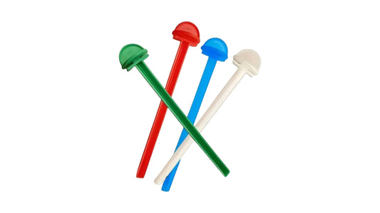 15cm Color Splash Bird Perch Set, X 4