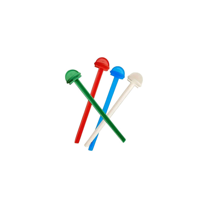 15cm Color Splash Bird Perch Set, X 4