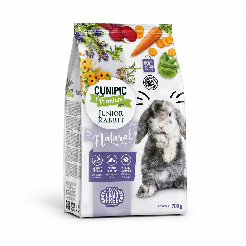 Cunipic Premium grain-free complete food for junior rabbits 700g bag