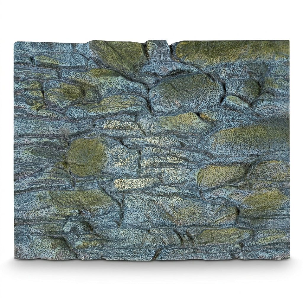 Flamingo 3D rock effect polystyrene aquarium background 60 by 45 centimetres