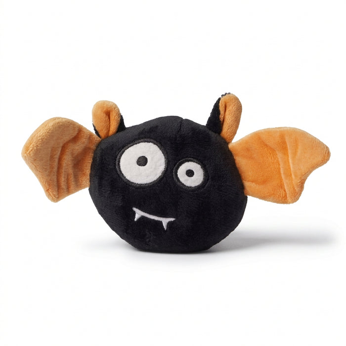 Flamingo Cova Halloween bat plush squeaky dog toy assortment