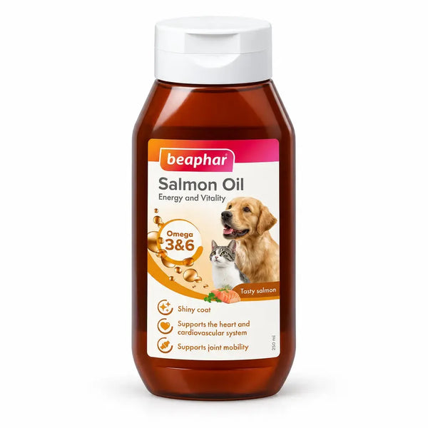 Beaphar Salmon Oil 430ml supplement for dogs and cats