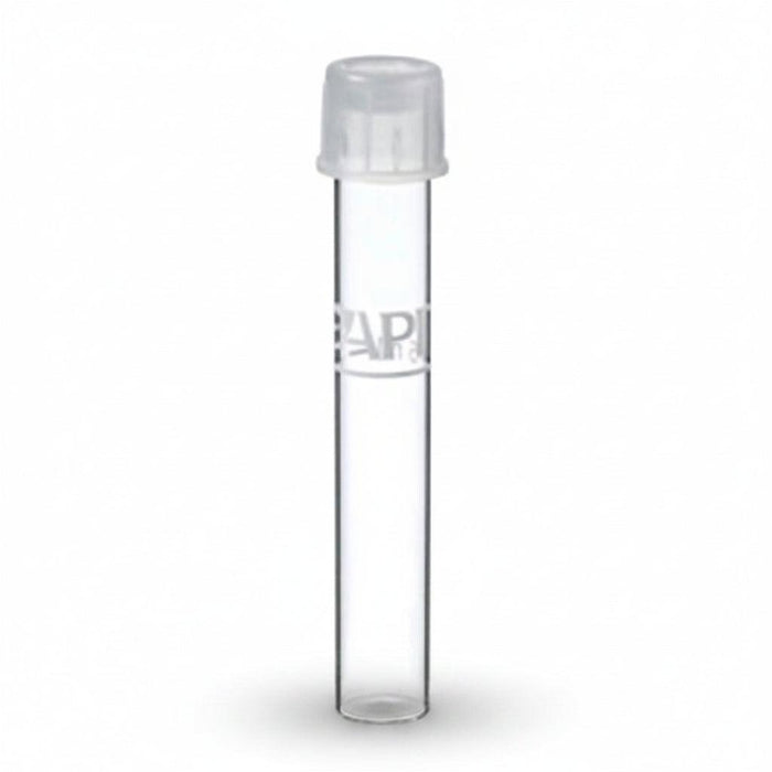 Single replacement 5ml glass aquarium water test tube with cap