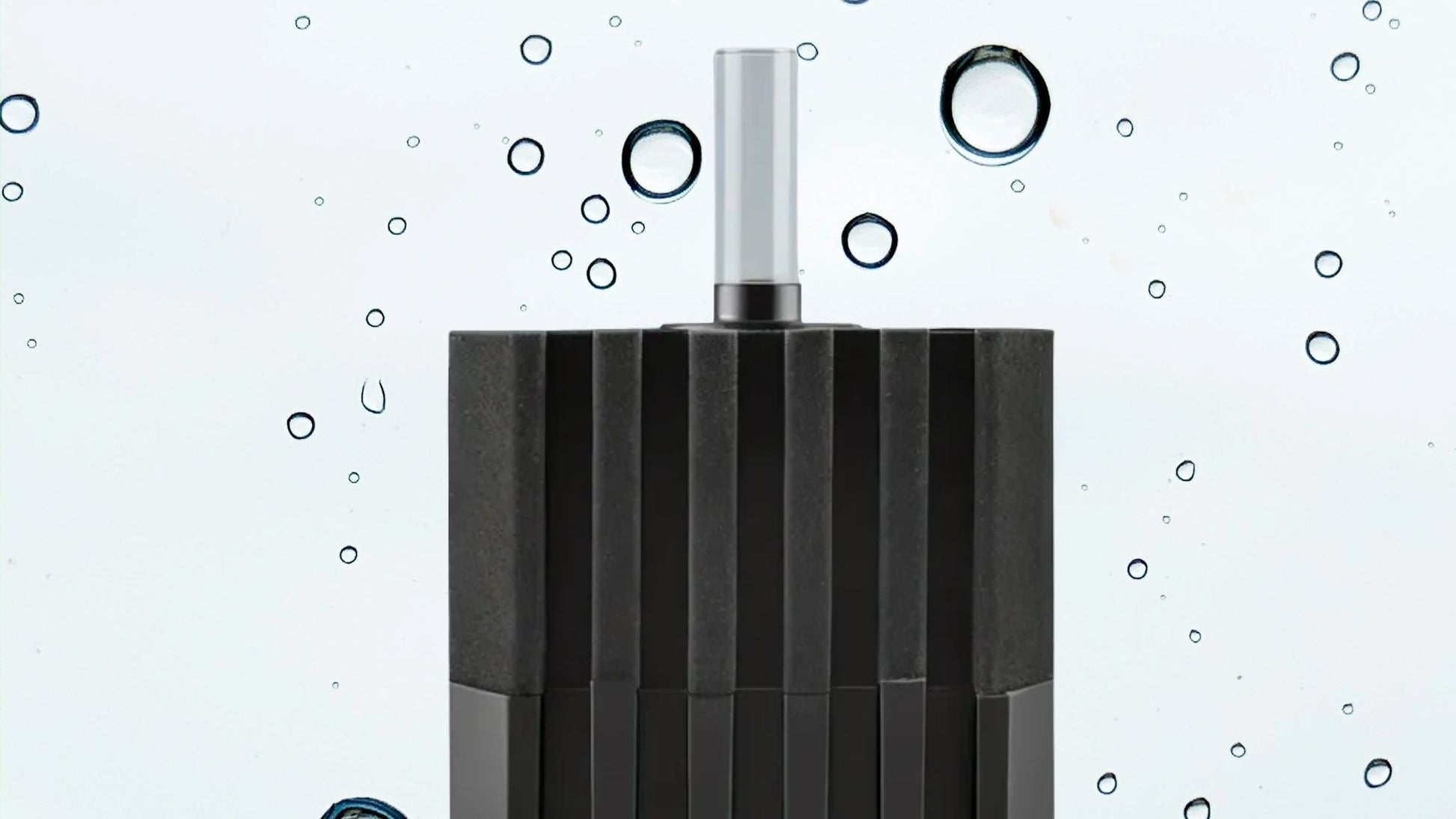 Advanced Bio-Sponge Filter with Integrated Media. For Up to 60L Aquariums