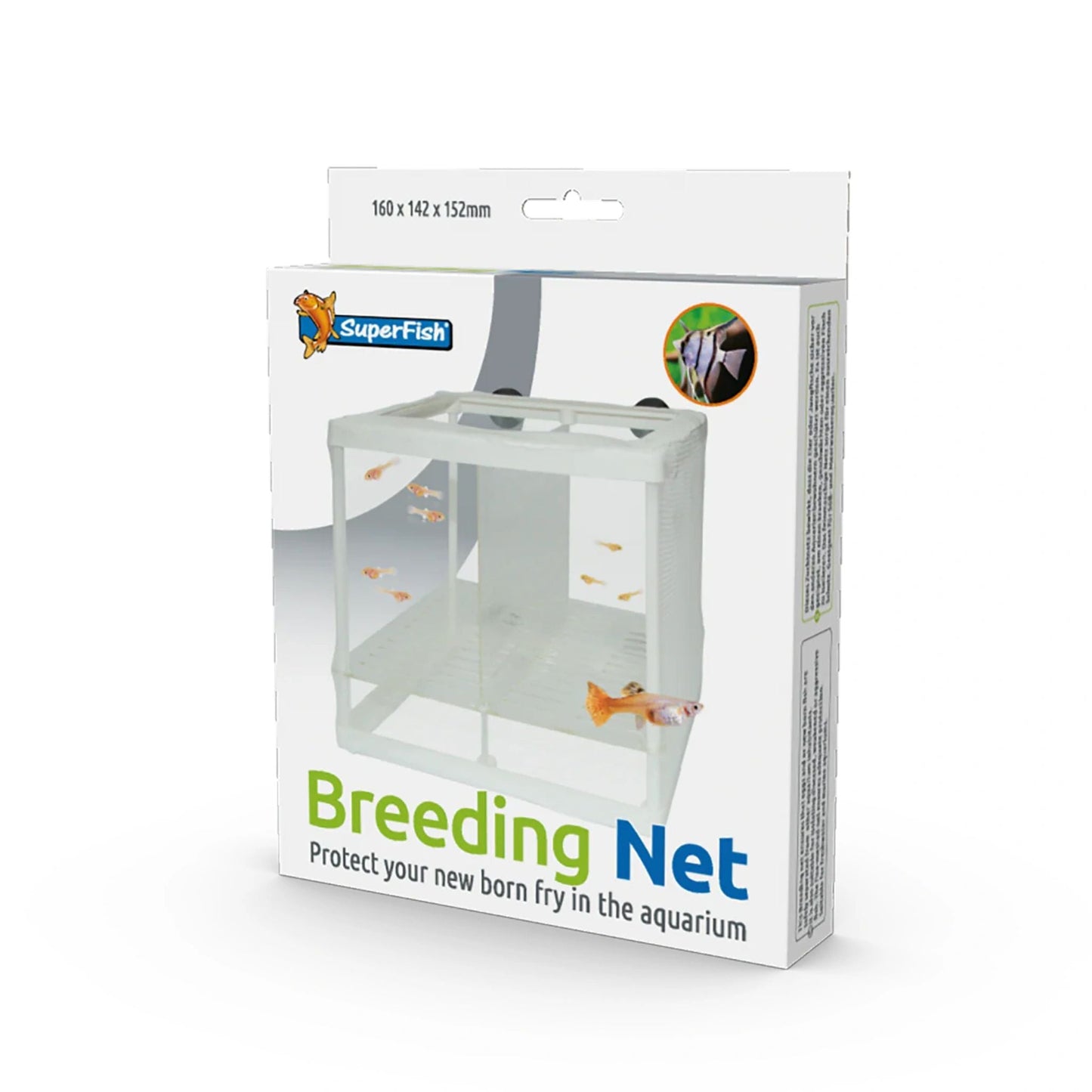 Aquarium Breeding Net 160x142x152mm – Fish Fry Protection Net