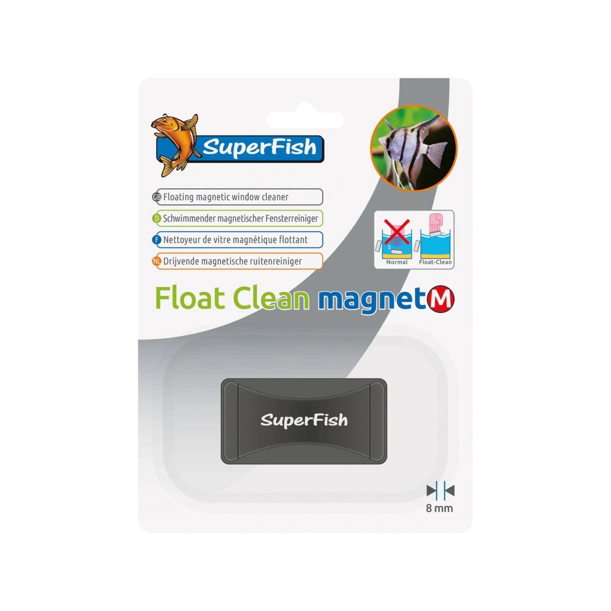 Aquarium Glass Cleaner Magnet Medium – Floating Algae Cleaner
