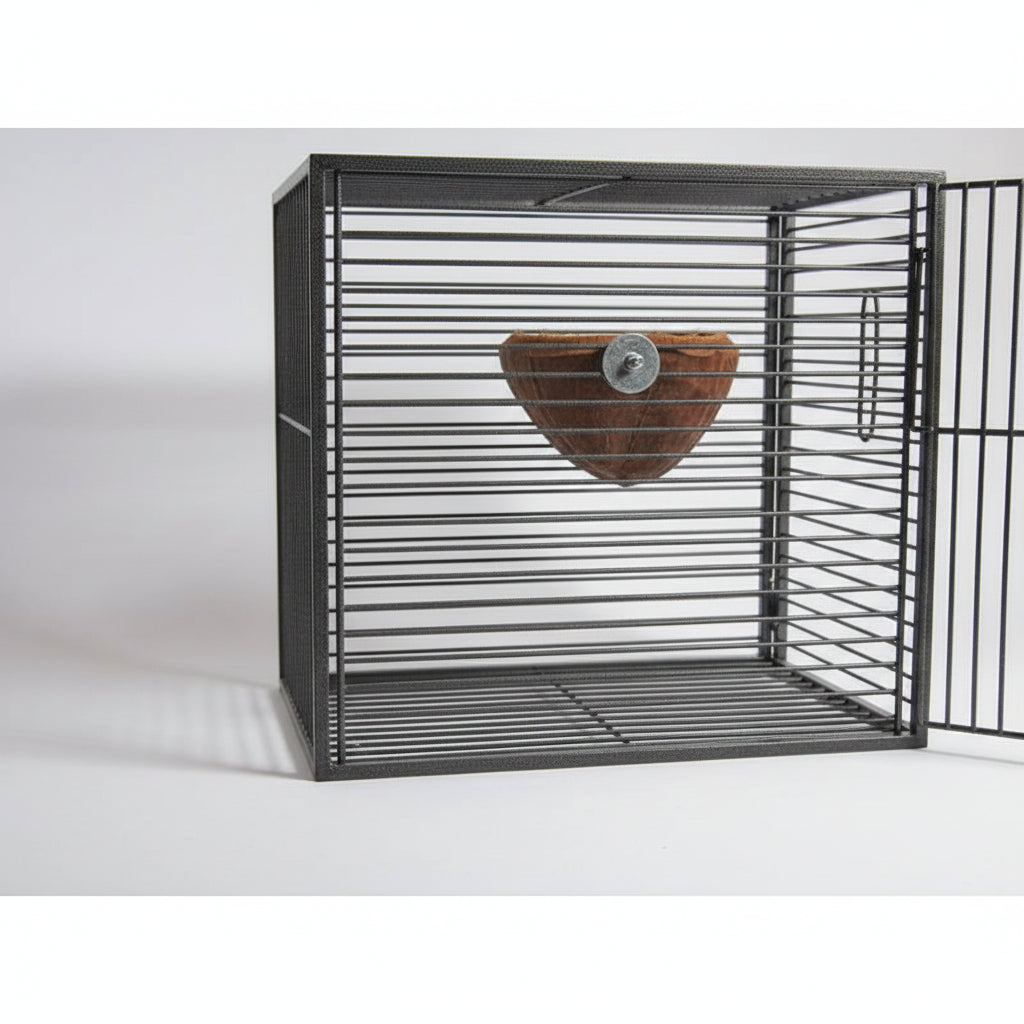 Back Zoo Nature Bird & Parrot Coconut Feeding Dish