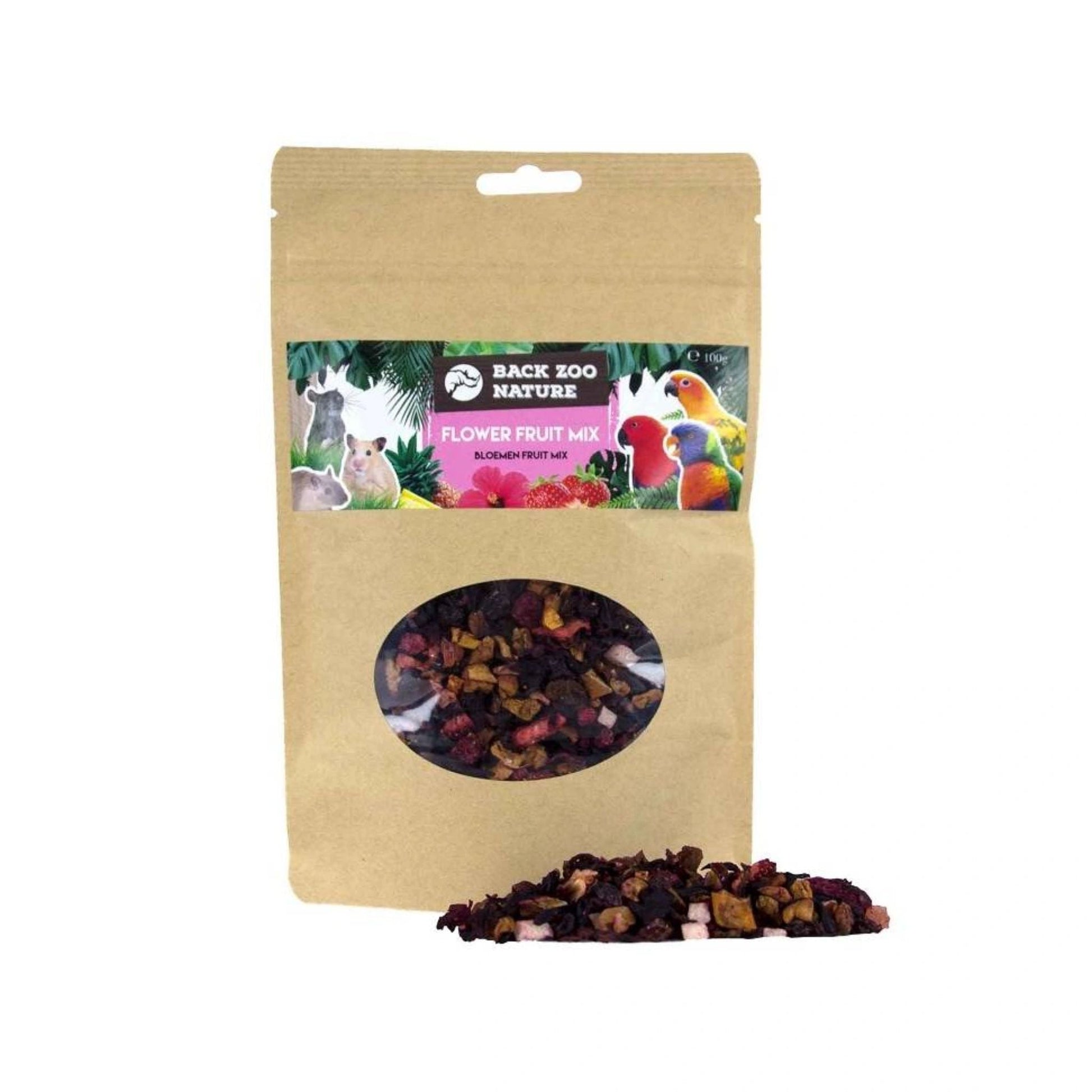 Back Zoo Nature Flower Fruit Mix 100 grams