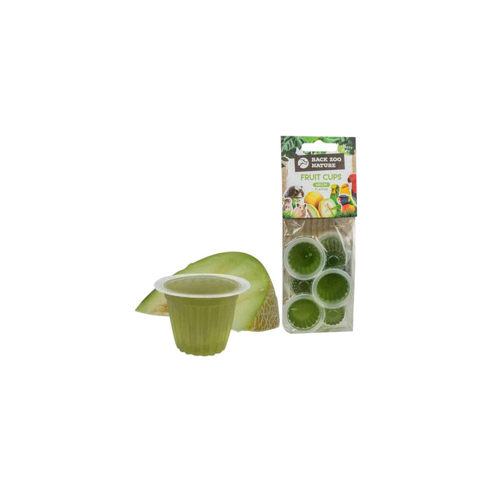 Back Zoo Nature Fruit Cups ( Jelly Pods ) Melon 6 pcs