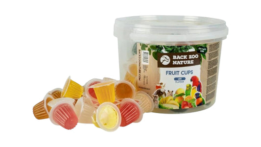 Back Zoo Nature Fruit Cups ( Jelly Pods ) Mix 100 pcs