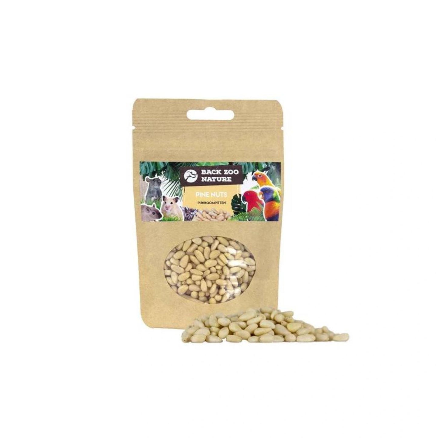 Back Zoo Nature Pine Nuts 50 grams