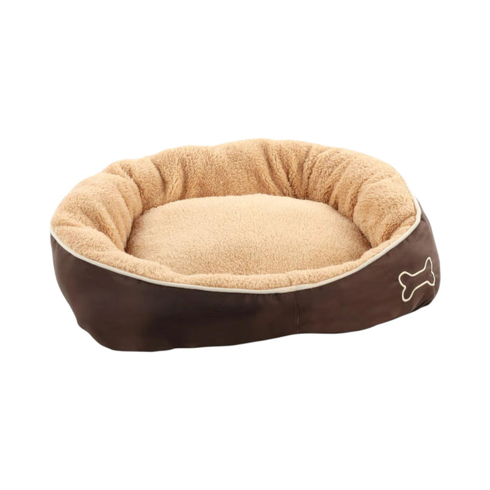 Basket Chipz Rectangle Beige Dog Bed Small - 52cm x 42 cmx 20cm
