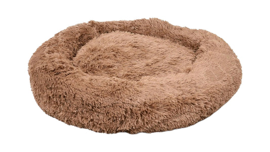 Basket Krems Round Mocha Dog Bed 70x70x18cm