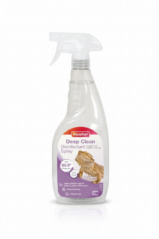 Beaphar Deep Clean Reptile & Amphibian Disinfectant Spray 750ml