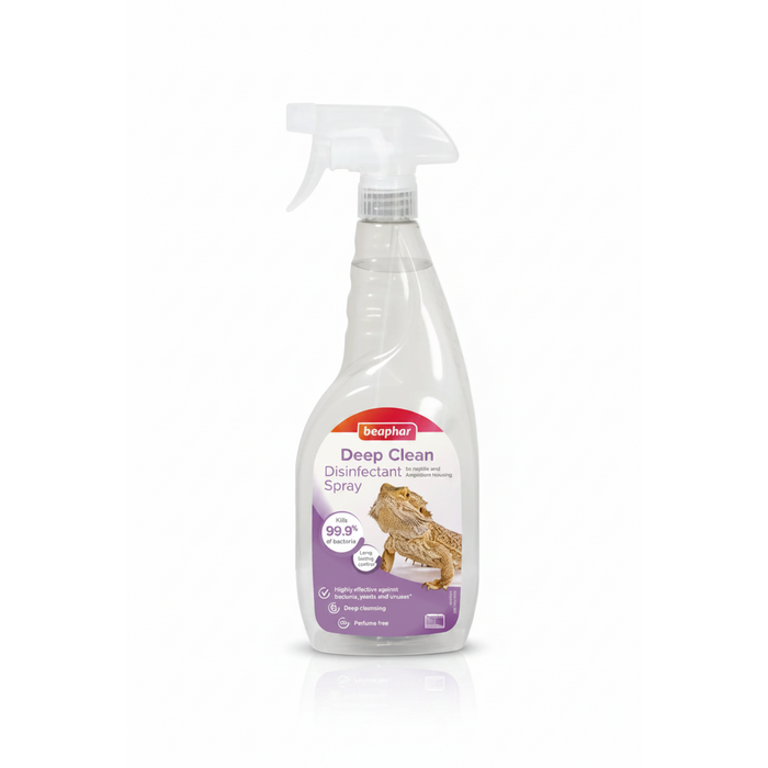 Beaphar Deep Clean Reptile & Amphibian Disinfectant Spray 750ml