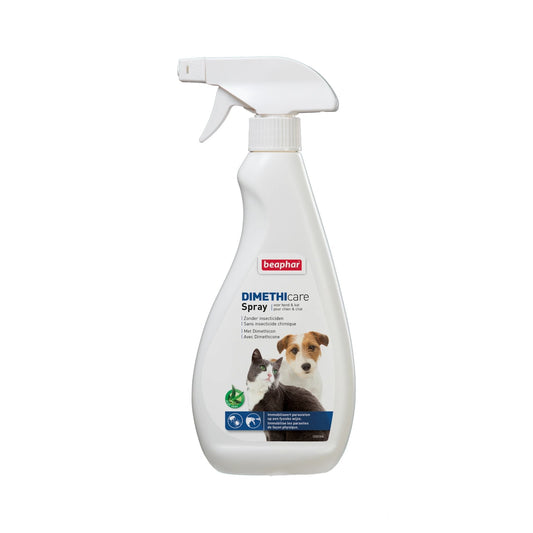 Beaphar Dimethicare Spray: Pesticide-Free Flea & Tick Control for Dogs & Cats 250ml