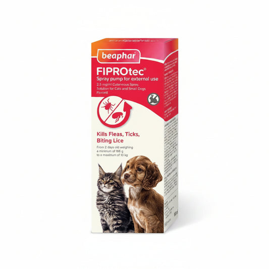 Beaphar Fiprotec Spray 100ml Flea and Tick Treatment for Puppies and kittens
