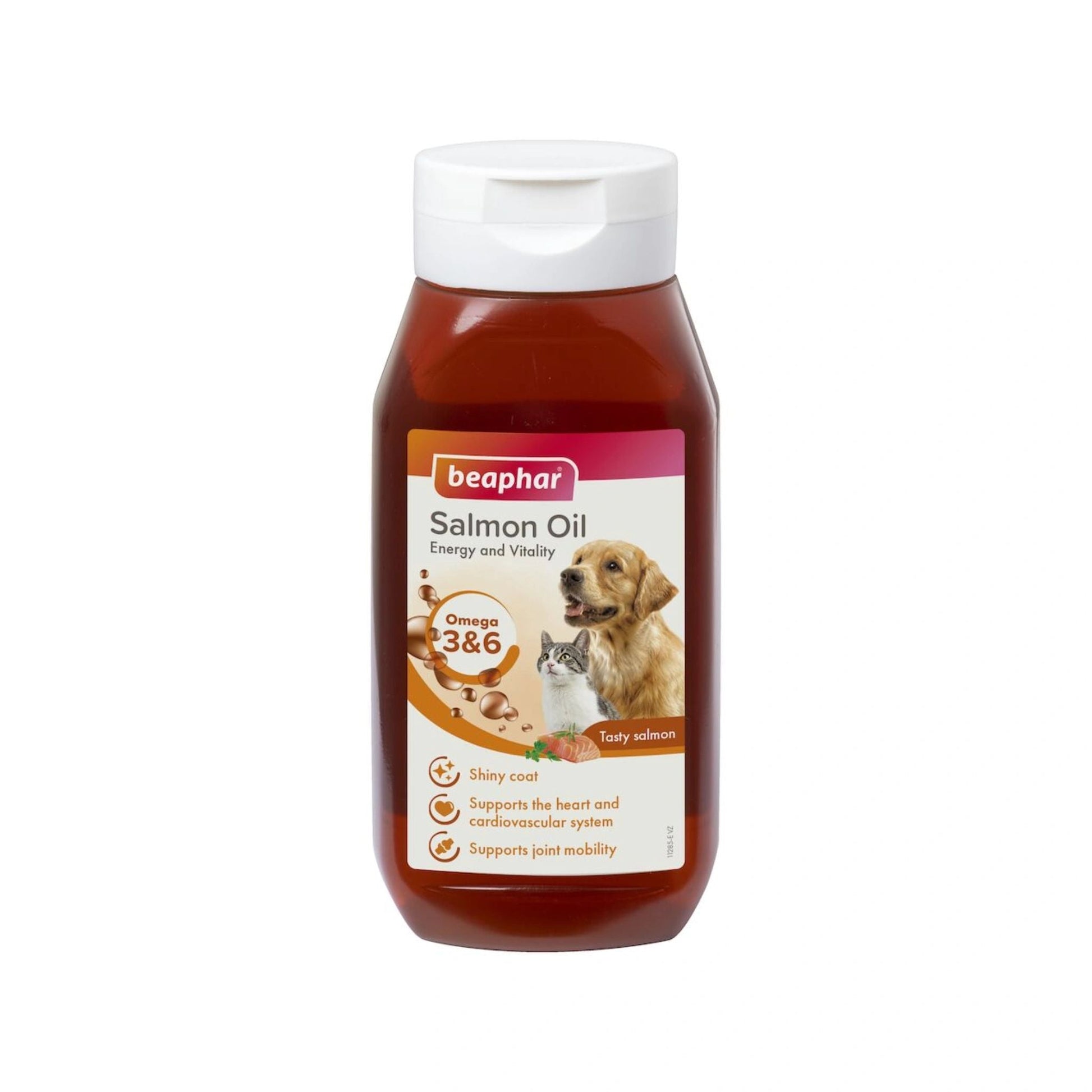Beaphar Salmon Oil 940ml Omega 3 Supplement for Dogs and Cats