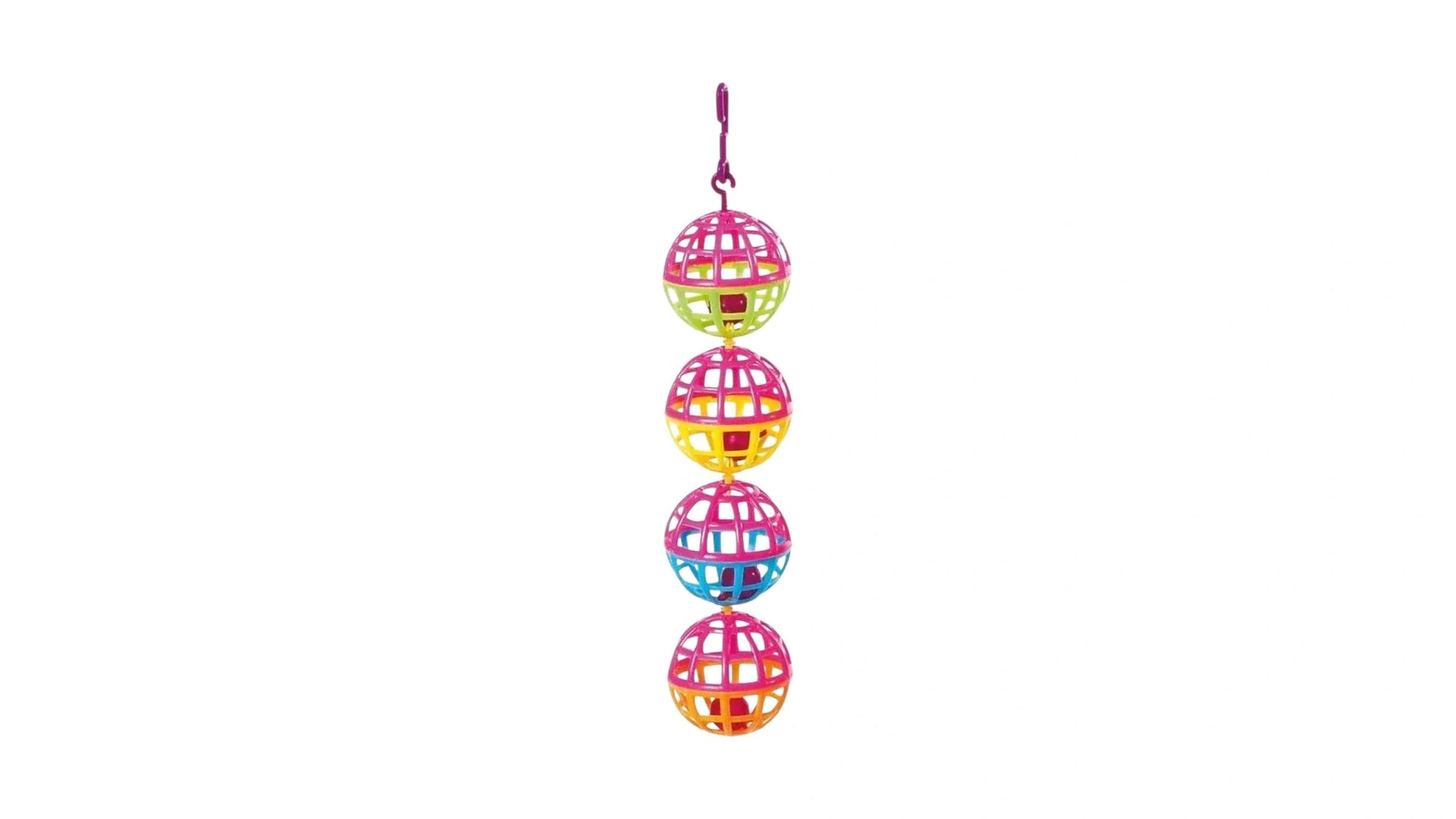 Bird Plastic Balls, 18cm Bird - Parrot Toy