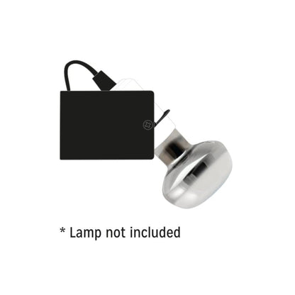 Bird Systems Ceramic Rotating Lamp Holder E27 | 200W Adjustable Bracket for Birds & Reptiles