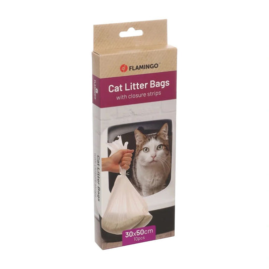 Cat Litter Tray Liners / Bags (10 Pieces) 30x50cm