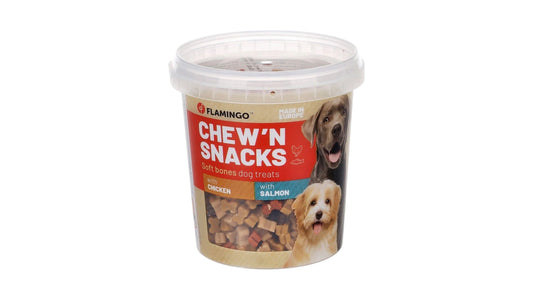 Chew'n Snack Biscuit with chicken & beef & fish Mix 500g Dog Treats