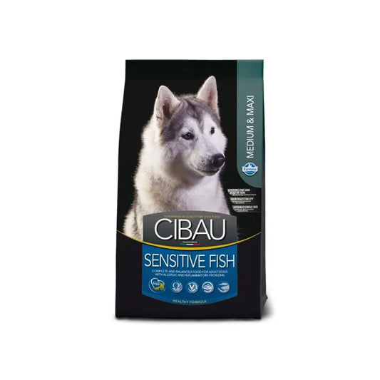 Cibau Adult Medium & Maxi Sensitive Fish Dog Food 12kg | Hypoallergenic
