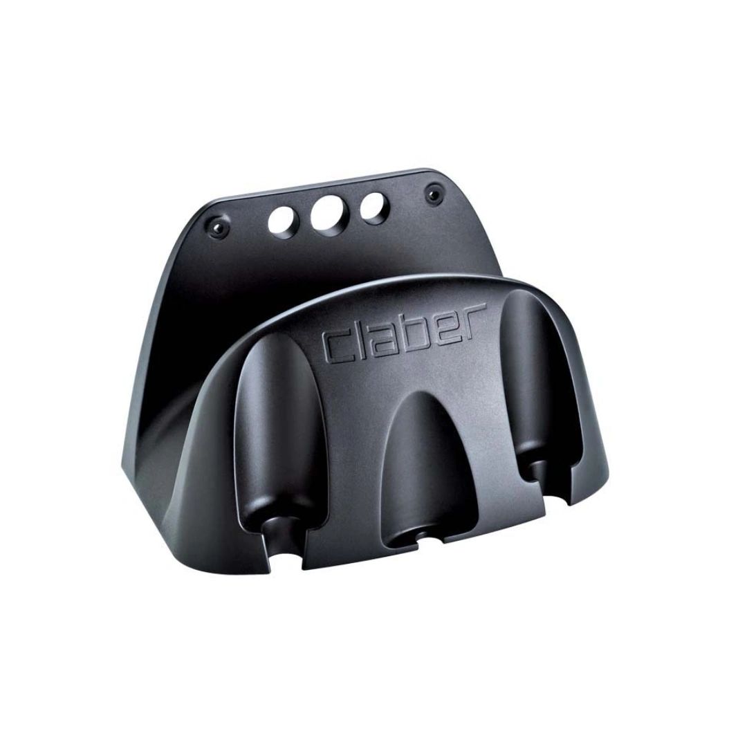 Claber Black Eco Wall Hanger for Garden Hose