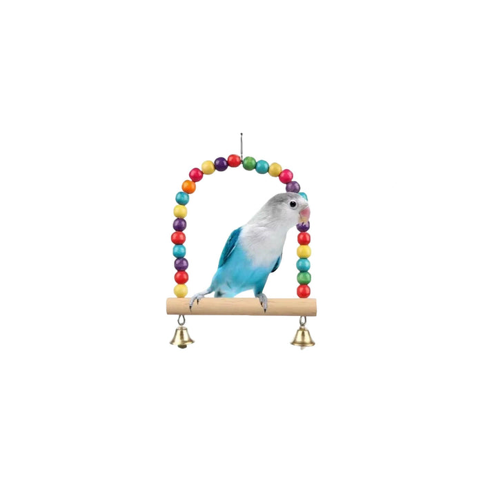 Colorful Large Parakeets Swing Bird - Parrot Toy